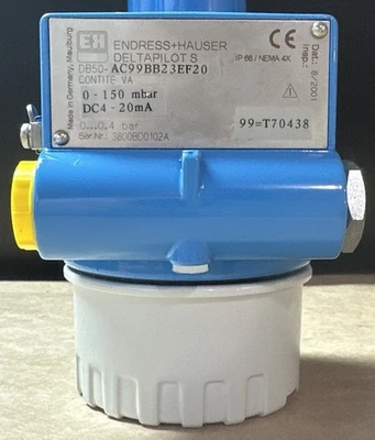 NEW Endress Hausser DB50-AC99BB23EF20