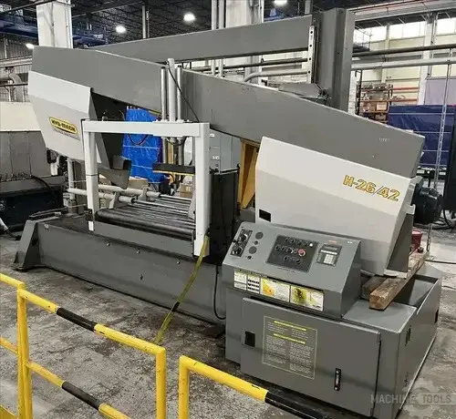 Used 2003 HYD-MECH H-26/42 Horizontal Dual Column Band Saws Illinois US | Perfection Global, LLC. #907687