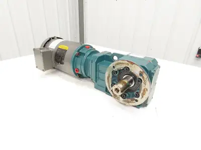 Dodge Quantis BF383CN140TC Gearbox 21.8 Reducer 66rpm 1Hp 140TC 3PH Gearmotor