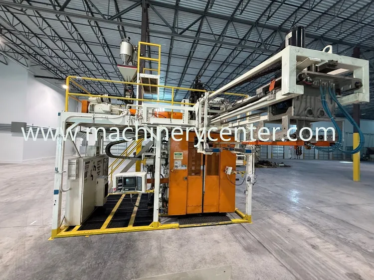 Used 1991 STERLING SE-34 Blow Molding Machines Texas US | Machinery Center #1326628