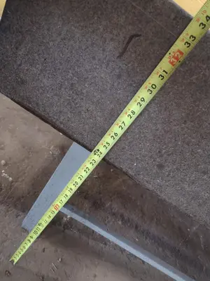 8' X 4' X 10" CHALLENGE PRECISION LAYOUT INSPECTION GRANITE TABLE: STOCK #23801