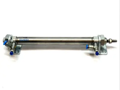 USED FESTO CYLINDER 16MM BORE 125MM STROKE M6 ROD 19233