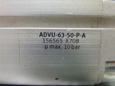 Festo ADVU-63-50-P-A Pneumatic Cylinder Used