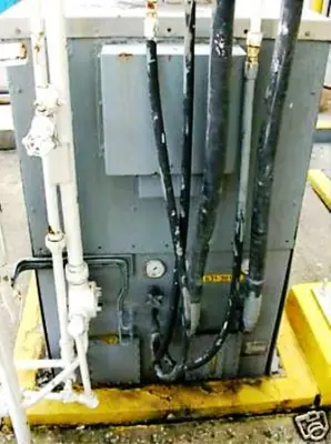 Western States 30 x 18 perforate basket centrifuge, Halar-lined.