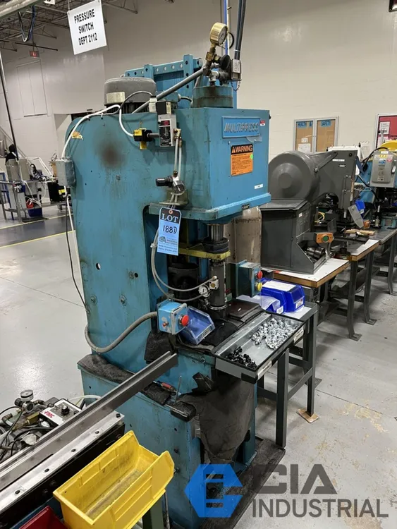 Used 1984 Denison WR65L C-464FS1 C-Frame Presses New Jersey US | Machinery Values #452650