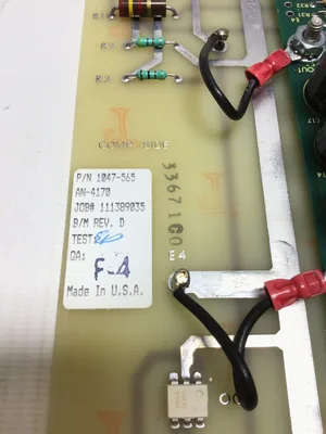 RIS Rochester Instrument Systems 1047-565 AN-4170 Power Supply Board B/M Rev D
