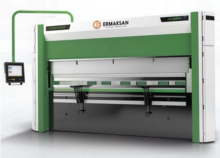 New | Build-to-Order ERMAKSAN GREEN PRESS FX SERVO (6.8’ x 72 US tons) Press Brakes Texas US | Pioneer Machine Sales Inc. 1 #32345