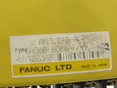 Fanuc A06B-6066-H006 A22 AC Servo Drive Amplifier
