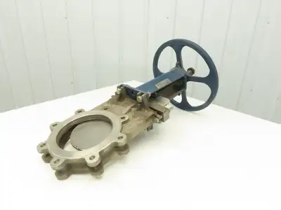 ITT Fabri-Valve C67R304  8" Stainless Knife Gate Valve Rising Stem 150 CWP