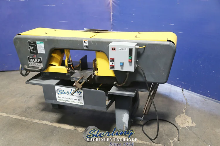Used DAKE JH10 Horizontal Band Saws California US | Sterling Machinery Exchange #1467121