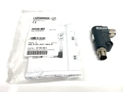 USED PHOENIX CONTACT AXIOLINE E-IO LINK ANALOG CONVERTER MODULE