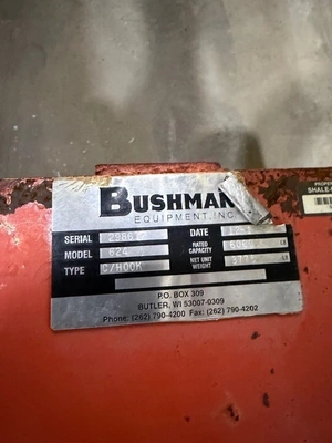 BUSHMAN 60,000Lb C-Hook Coil Handling | Midwest Machinery, LLC (4)