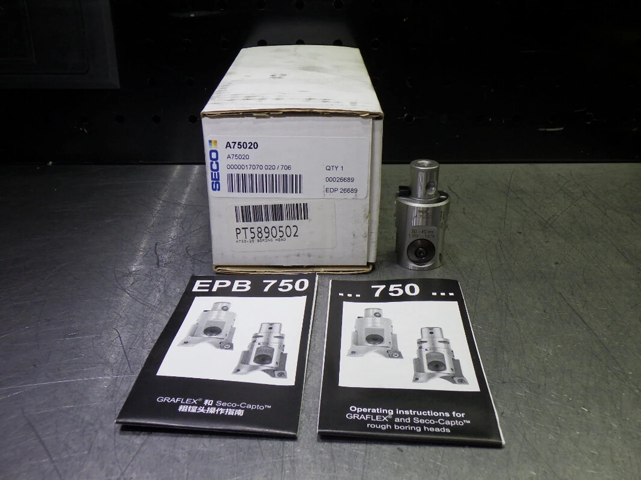 SECO Graflex G2 1.181-1.575" Roughing Boring Head A75020 (LOC241)