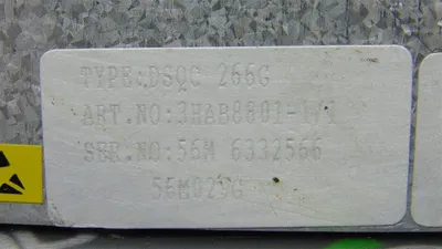 ABB DSQC 266G Servo Drive Unit 3HAB8801-1/1 Used