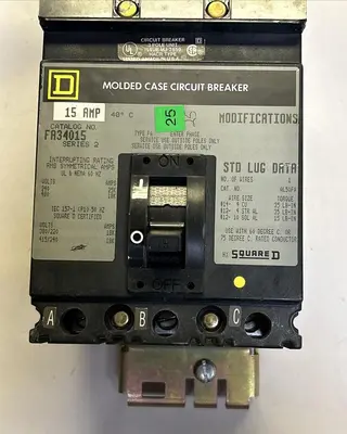 USED SQUARE D FA34015