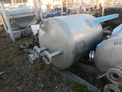Used ALLOY FABRICATORS 130 GALLON Stainless Steel Tanks New Jersey US | Perry Equipment #123054