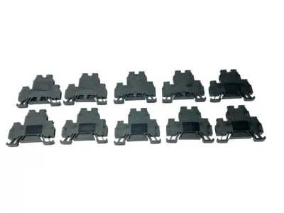 Used Woertz Black Double Level Terminal Block 300/500V 18-12AWG LOT OF 10 Terminal Blocks Michigan US | Maverick Industrial Sales #1411535