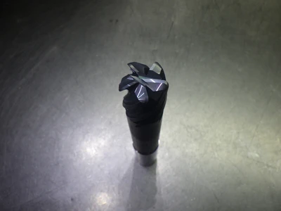Monster 1" 5 Flute Carbide CR Endmill 1" Shank .12" R 295-054118 (LOC1630)