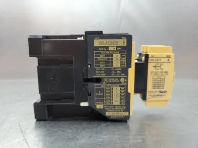 Allen-Bradley 100-A12ND3/B Overload Relay w/195-FA11 Contact. 4D-32