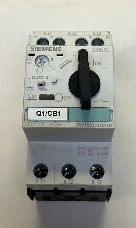 Used SIEMENS 3RV1021-1DA10 Starters | Surplus Asset Holdings #1204831