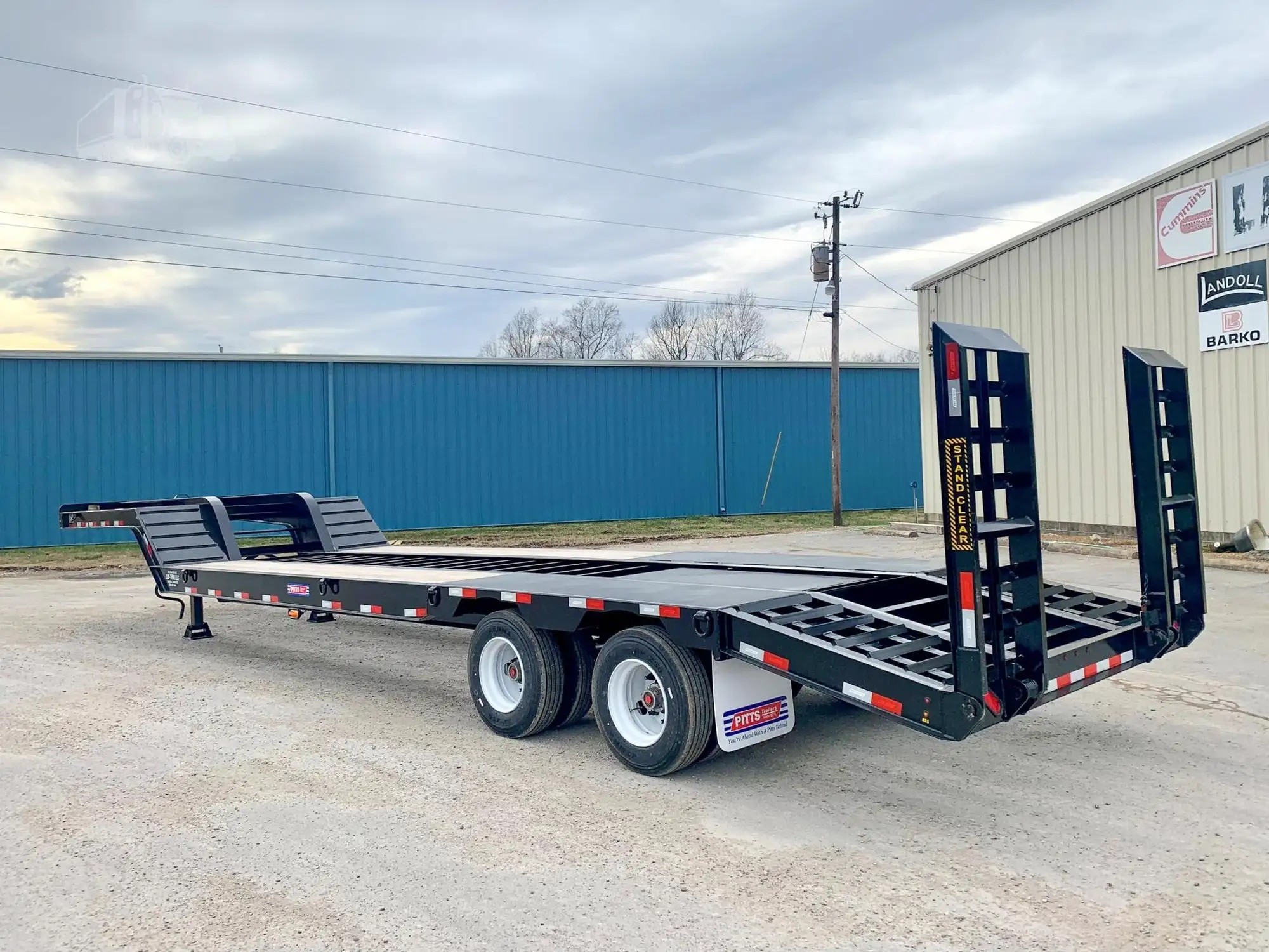 New | in-Stock 2027 PITTS LB25-33 Lowboy Trailers Tennessee US | LMI Tennessee LLC #1504796