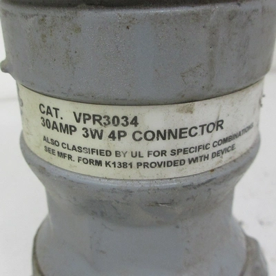 Killark VPR 3034 30 Amp Receptacle