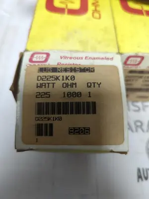 New | in-Stock OHMITE D225K1K0 Miscellaneous Equipment (Electrical & Power) Ohio US | Surplus Asset Holdings #1235342