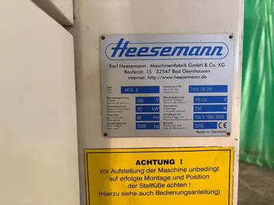 Used HEESEMANN _UNKNOWN_ Wide Belt Sanders Pennsylvania US | Highland Automation #1298210