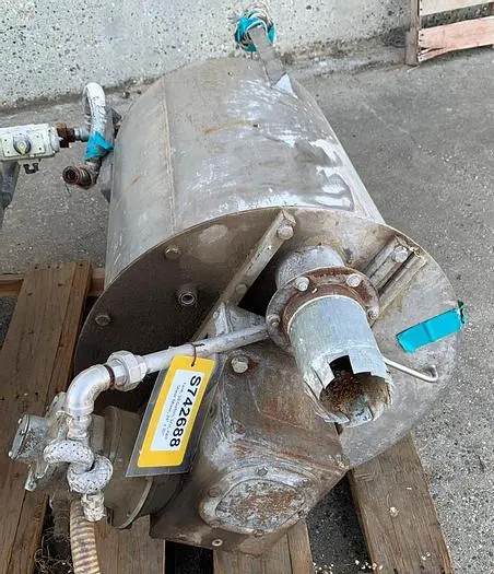 Tank, 50 Gallon, S/st, Agit, Shear Mixer, 24" x 30", #S742688