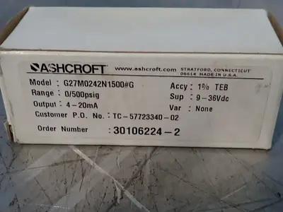 NEW ASHCROFT G27M0242N1500#G