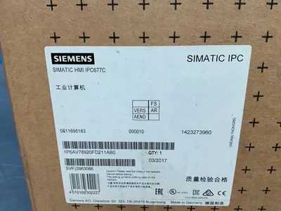 Used 2017 SIEMENS 6AV78920FD211AB0 Automation Control (HMI) Ohio US | HGR 24 #1312245