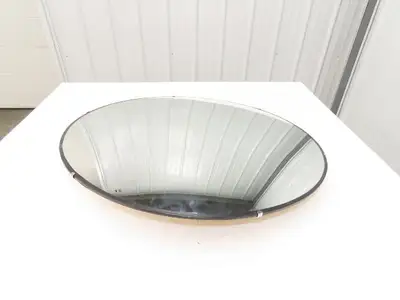 Uline H-2076-I Jumbo Convex Safety Mirror 30" Glass Indoor Lot of 8
