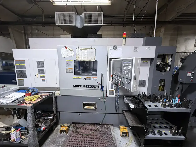 Used 2012 Okuma Multus B300-W 5-Axis or More CNC Lathes Tennessee US | Machine Tool Bids #1418187