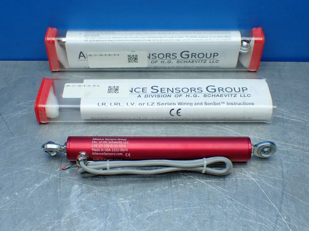 New | in-Stock ALLIANCE SENSORS GROUP LRE27100R0010A Transducers Ohio US | HGR 24 #901159