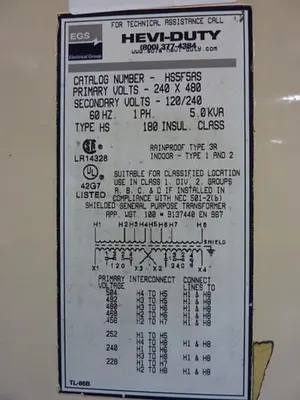USED EGS HS5F5AS