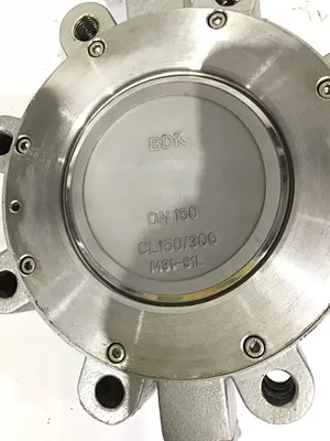 BDK DN150/91L/QT-35 Butterfly Valve 6″In 32:1 Ratio
