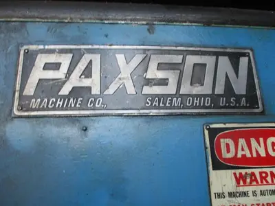 72″ x .375″ x 50,000Lb Paxson Loop Slitting Line