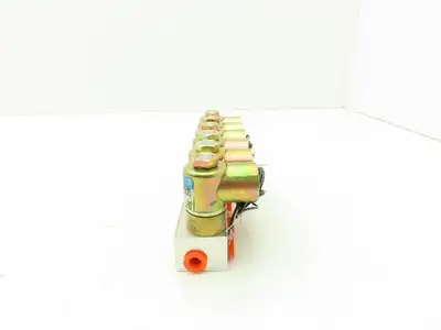 Honeywell Skinner 3121BBA6AVS6 Solenoid 6-Valve Manifold 12VDC 800 PSI 1/8" NPT