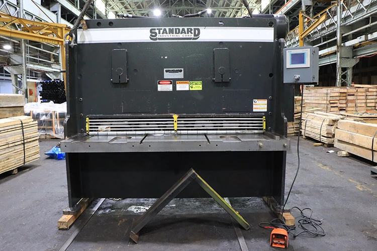 Used Standard AS375-6 Sheet Metal Shears New Jersey US | Machinery Values #1402407