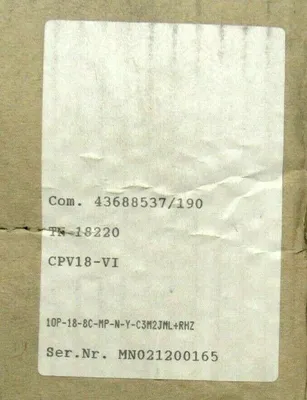 NEW FESTO CPVI8-VI VALVE TERMINAL MANIFOLD CPV18-GE-MP-8 CPV-18-VI0165 CPV18VI