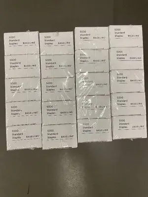 DE 3 - Baseline 25,000 Standard Staples in 5 Packs of 5000 Per Box