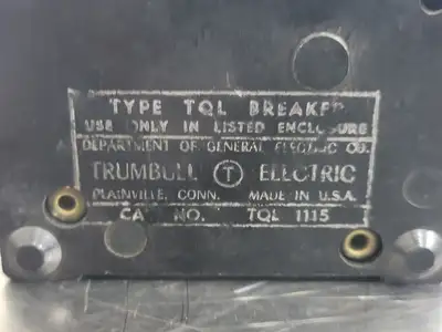 USED GENERAL ELECTRIC TQL115