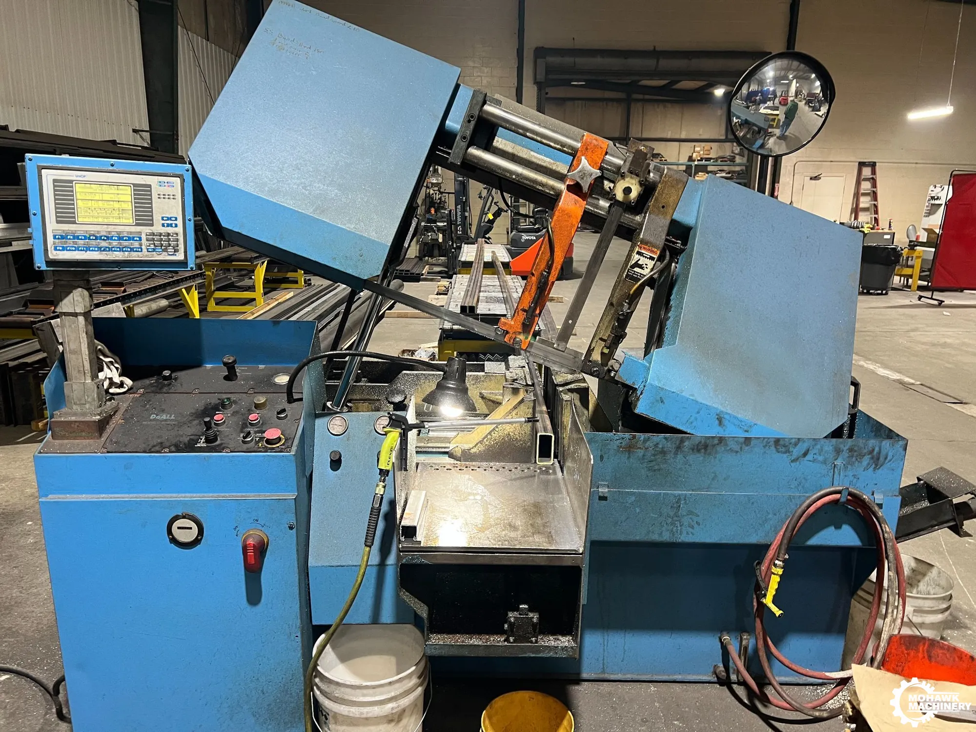 16” x 14” DOALL “C-4100NC” HEAVY-DUTY PROGRAMMABLE HIGH-PRODUCTION HORIZONTAL BAND SAW