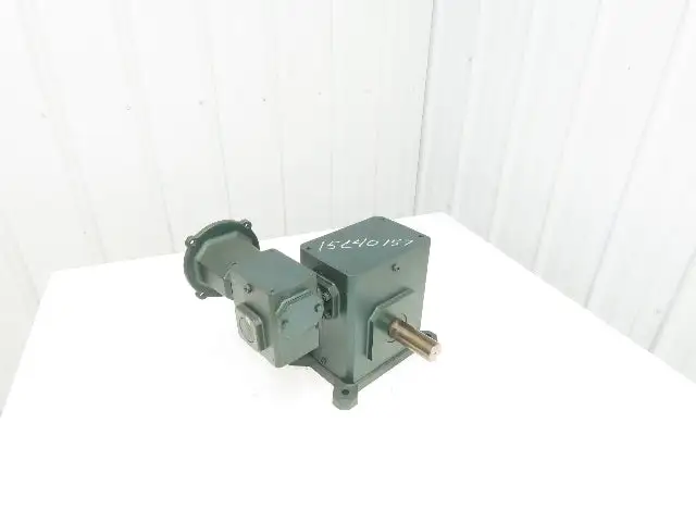 Grove Gear Flexaline DTM232-2 Double Reduction Gearbox 200:1 Ratio 8.75rpm 1Hp