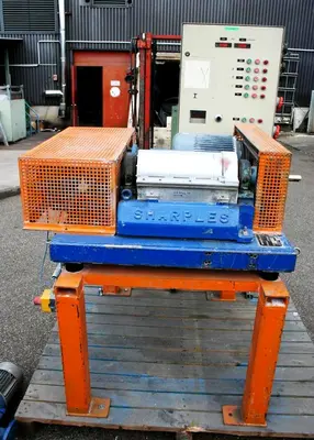 Sharples P600 Super-D-Canter centrifuge, 316SS.