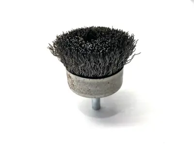 N/A | Crimped Wire End Brush 2" Diameter SHELFWARE - New – Open box