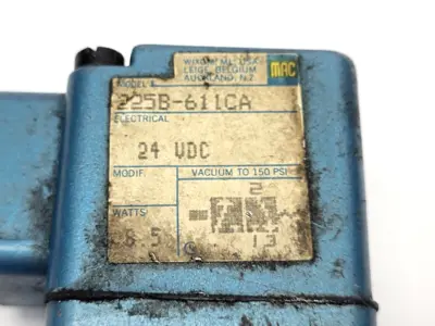 USED MAC VALVES 225B-611CA