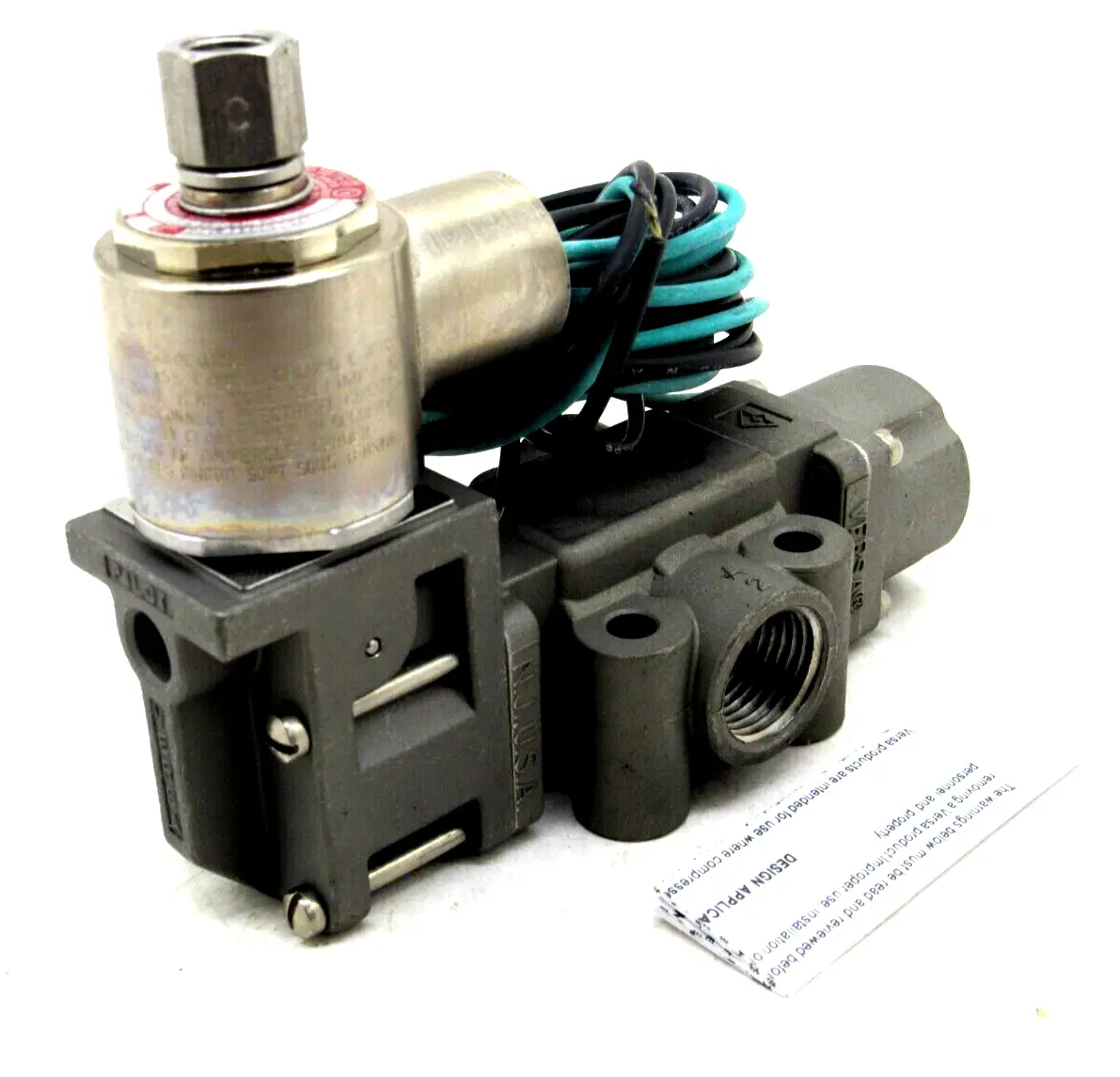 NEW VERSA VSG-2521-316-CD-H2-XXN-D024 VALVE 24VDC VSG2521316CDH2XXND024