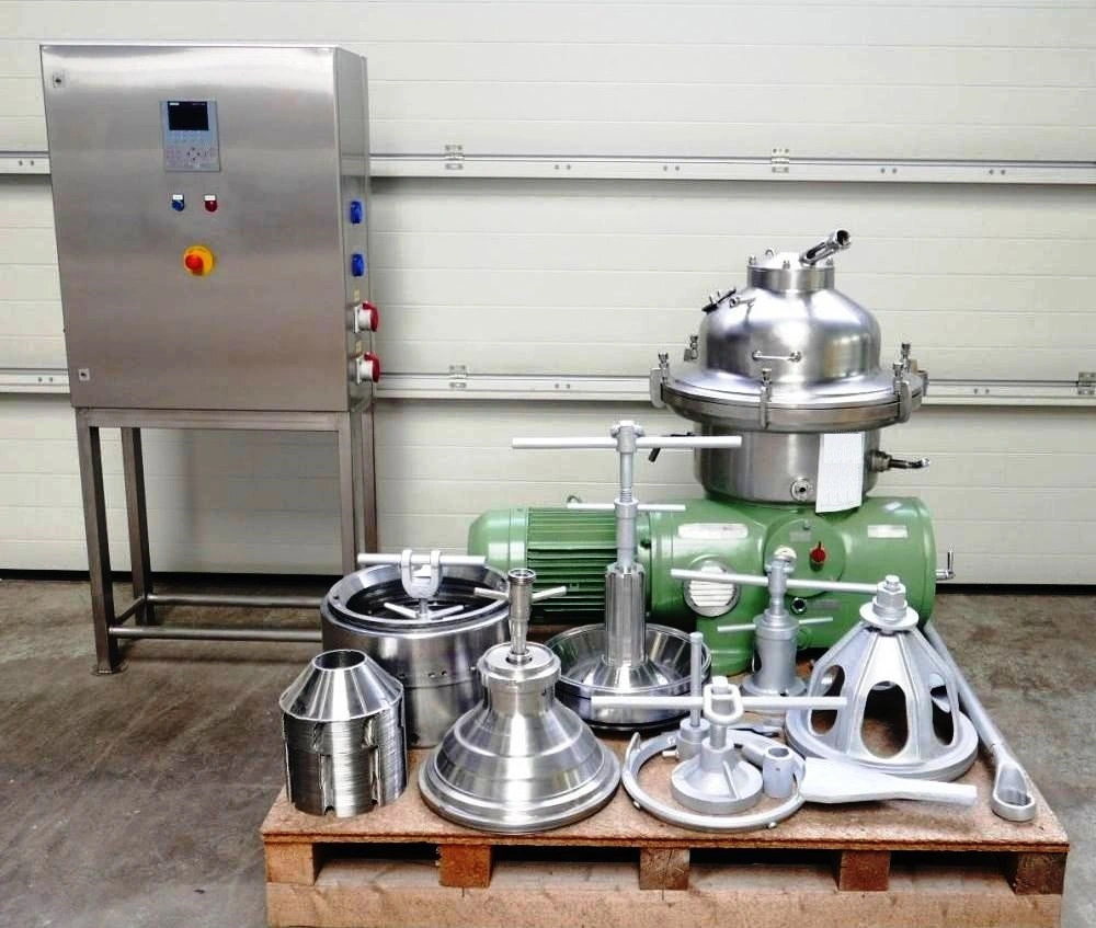 Westfalia SA 20-06-076 clarifier centrifuge, 316 SS.