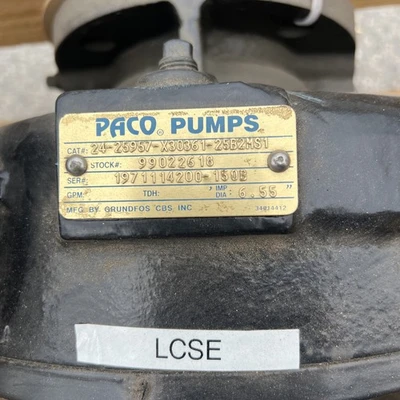 New | in-Stock Grundfos 25957-4P-3HP LCSE Centrifugal Pumps California US | Davliegogo LLC #1705461